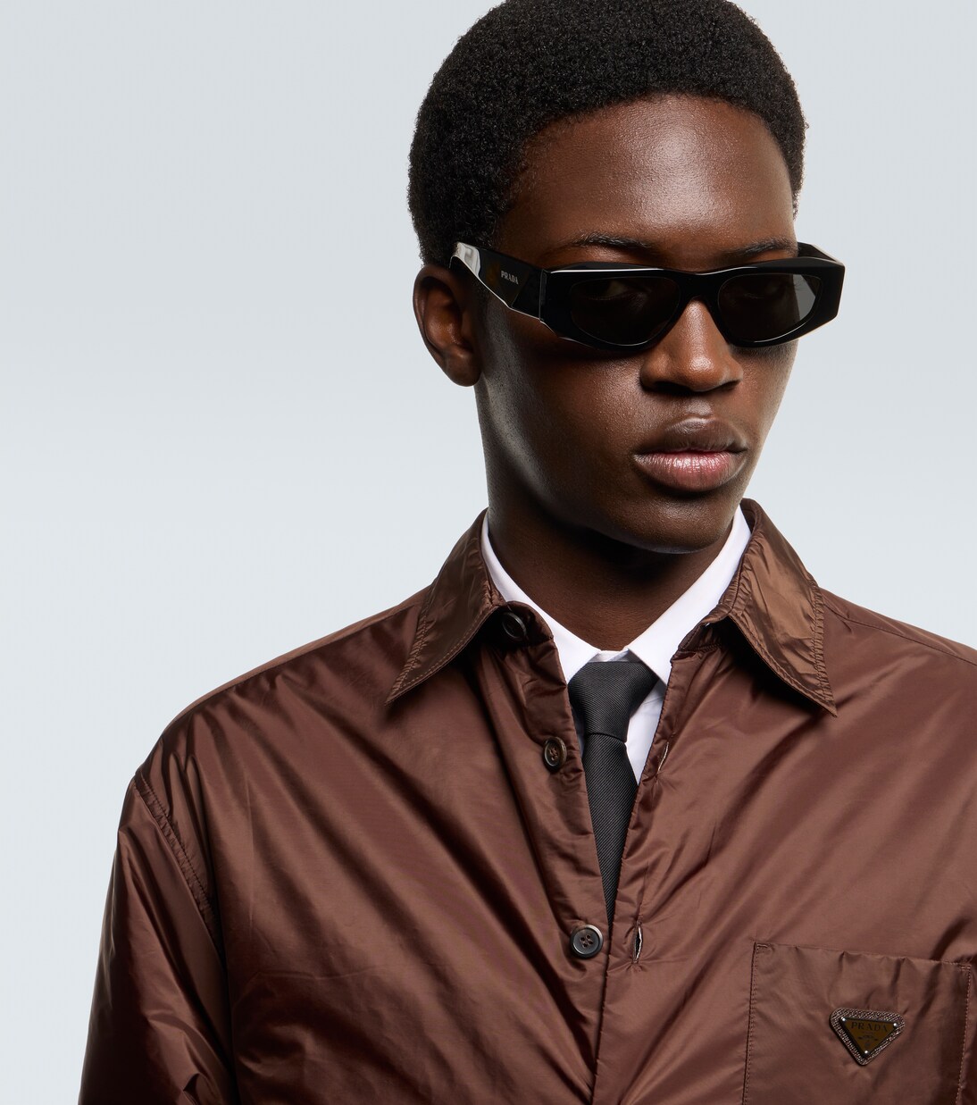 Prada Symbole rectangular sunglasses | Prada