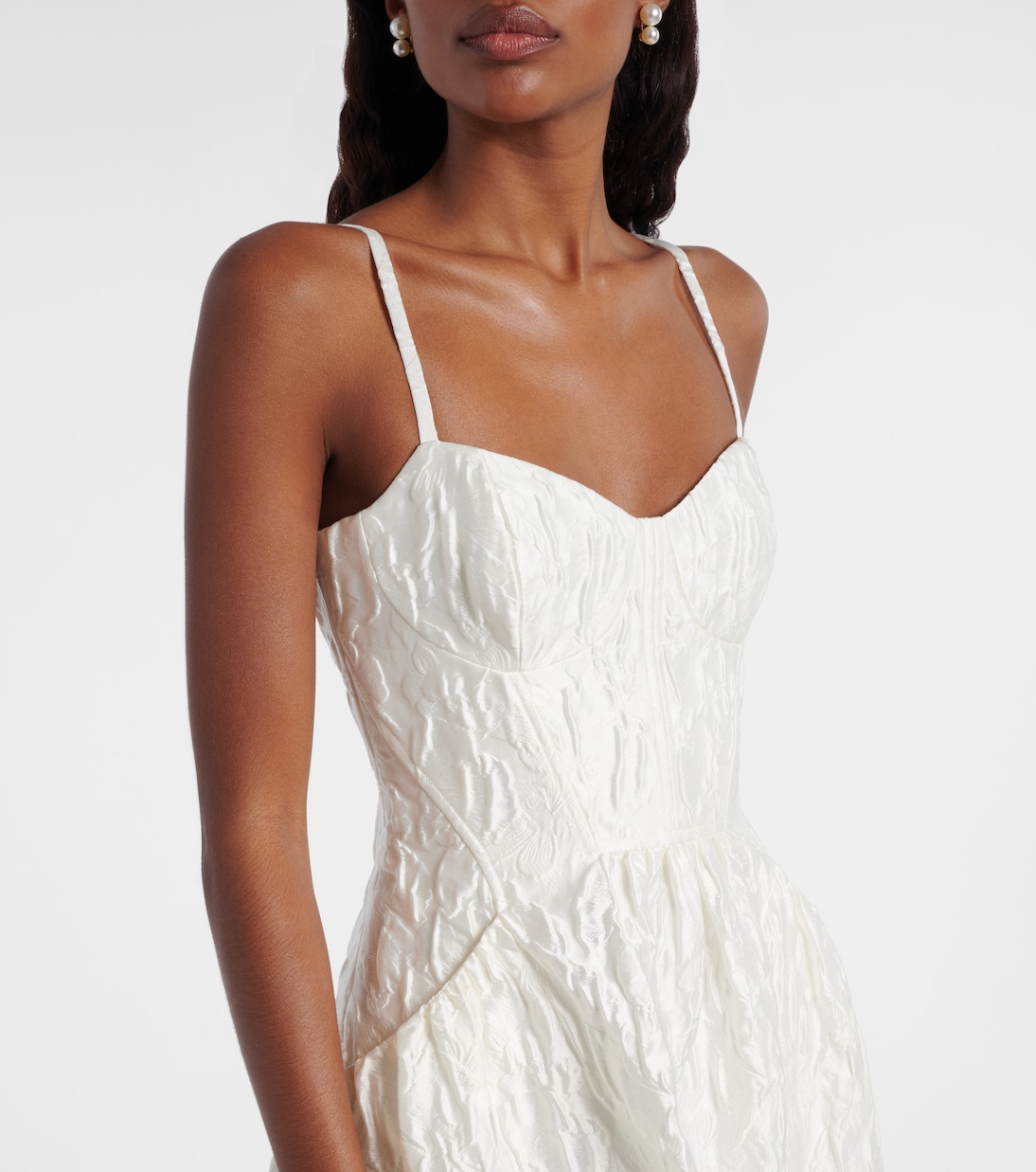Bridal Vanilla Dreams bustier dress | Rebecca Vallance
