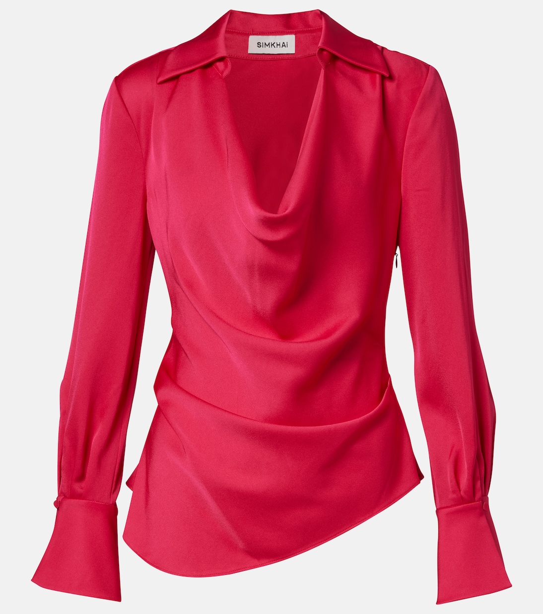 Top Symone en satin | Simkhai