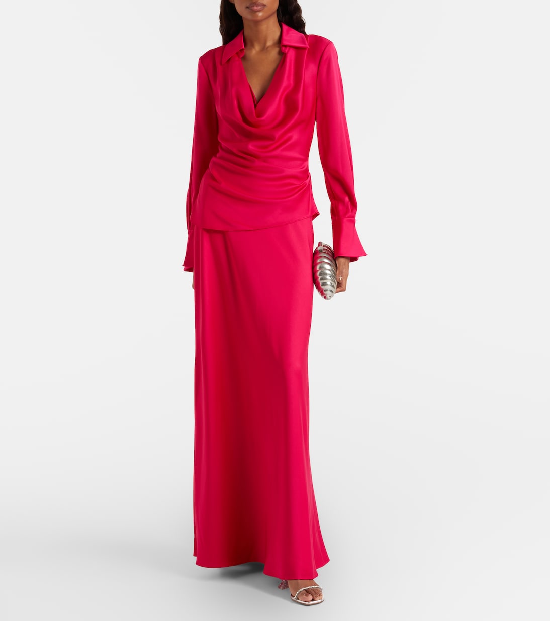 Top Symone en satin | Simkhai