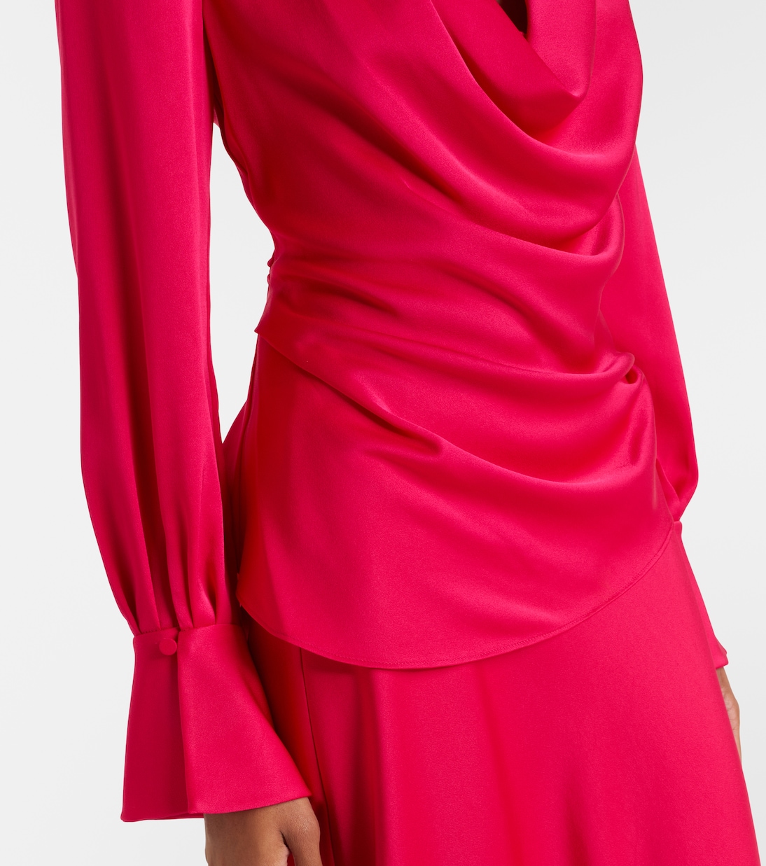 Top Symone en satin | Simkhai