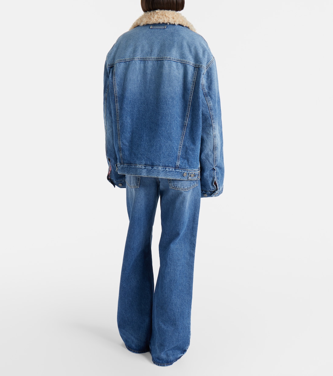 Jeans anchos de tiro alto | Acne Studios