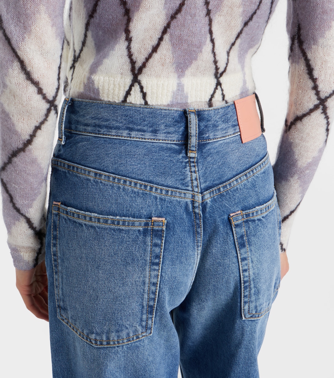 Jeans anchos de tiro alto | Acne Studios