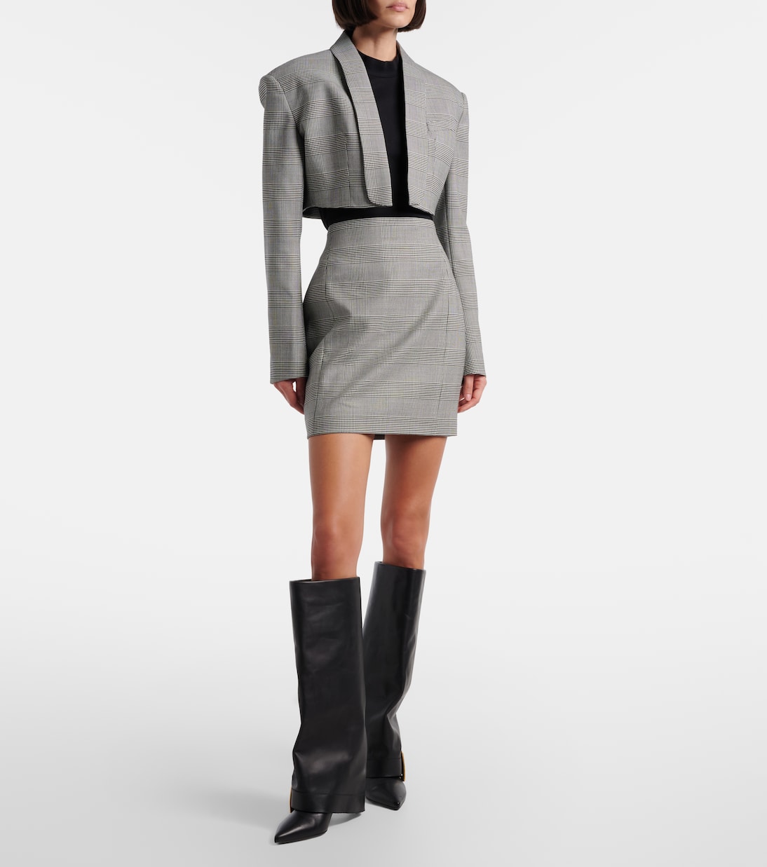 Minirock aus einem Wollgemisch | Balmain