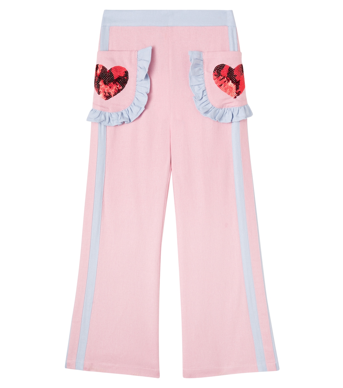 Lone Star embellished ruffled flared pants | Tutu Du Monde