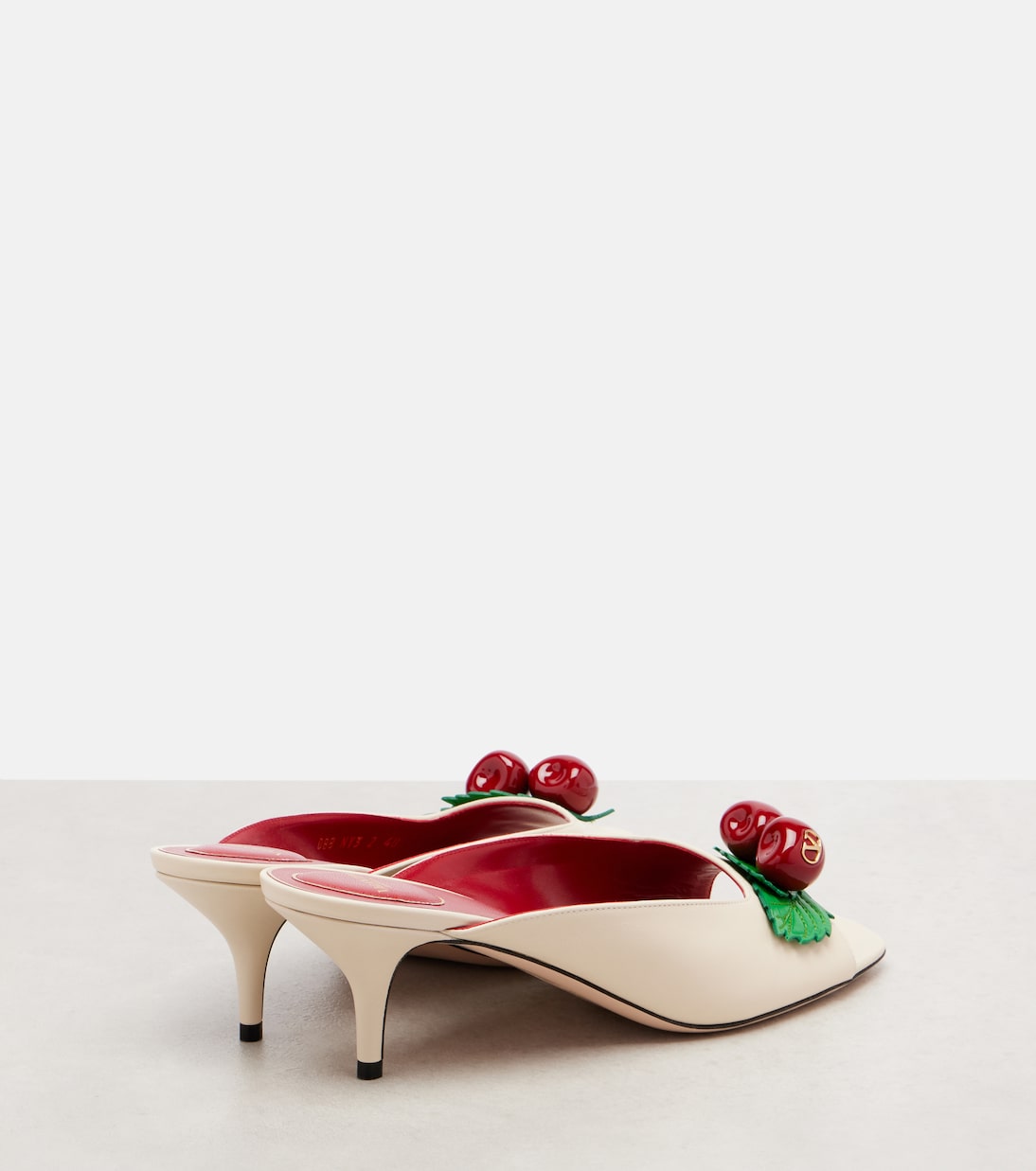 Cherryfic leather mules | Valentino Garavani
