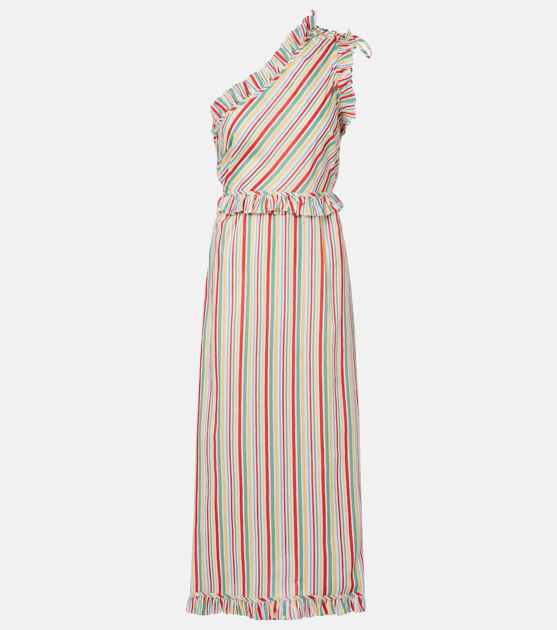 Arabelle striped cotton midi dress | Rixo