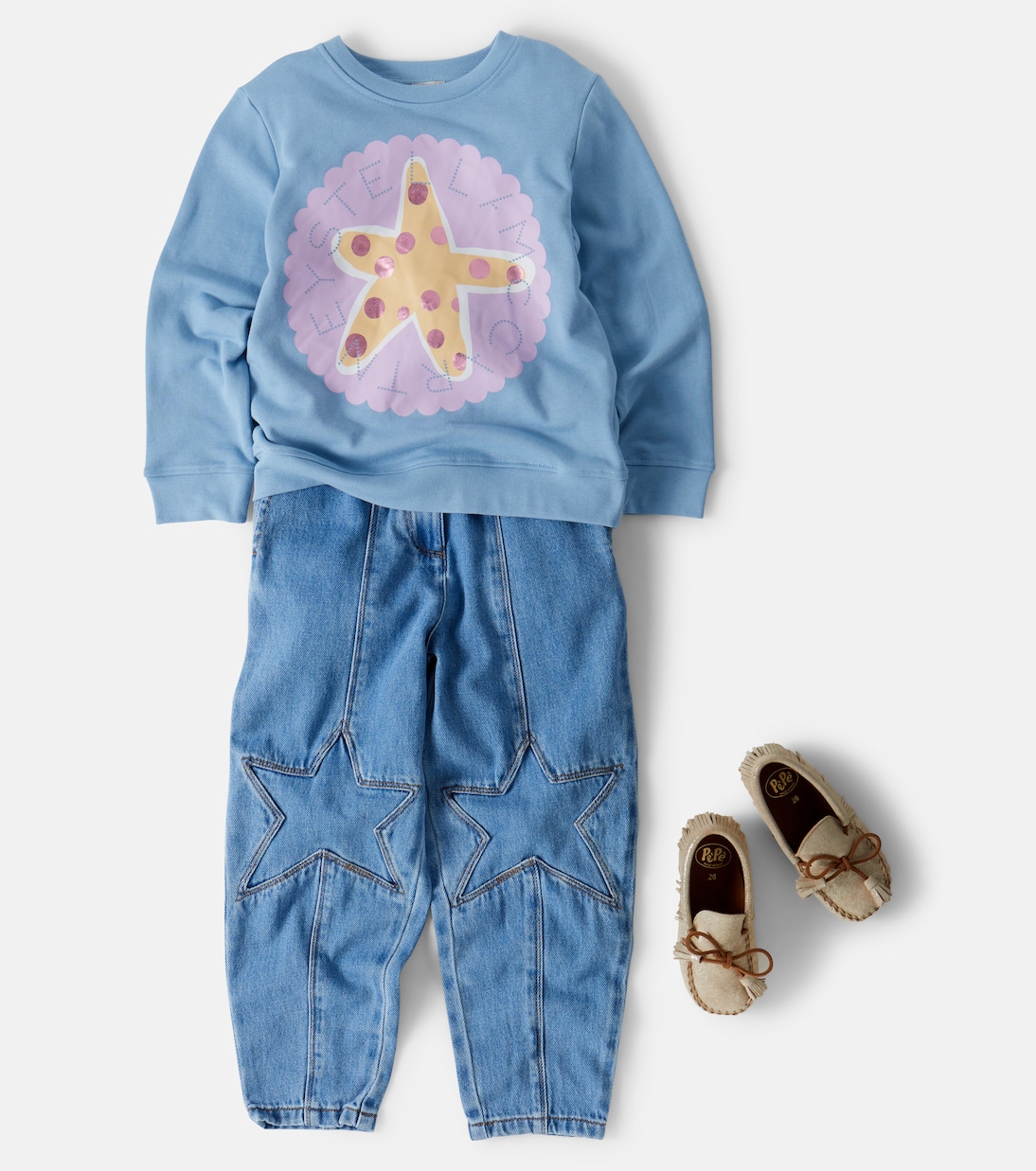 Bestickte Jeans | Stella McCartney Kids