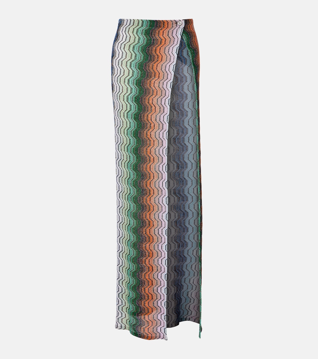 Wave lamé beach cover-up  | Missoni