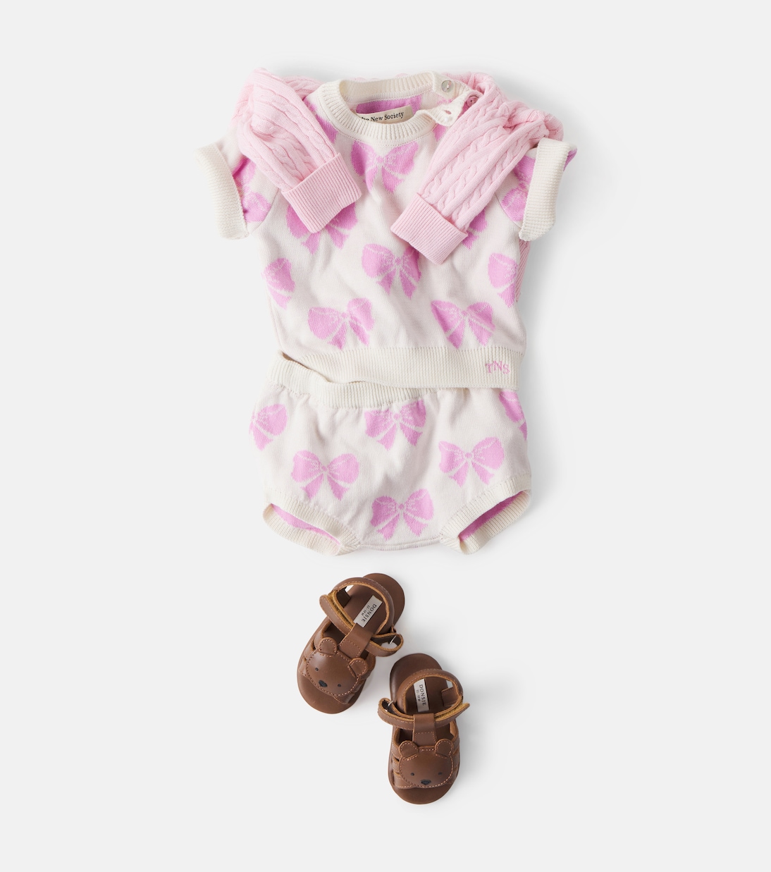 Bébé – Ensemble Pinpilin pull est short en coton | The New Society