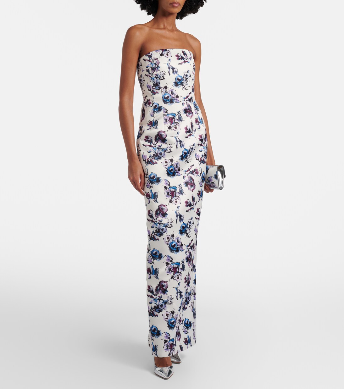 Laelia floral bustier gown | Emilia Wickstead
