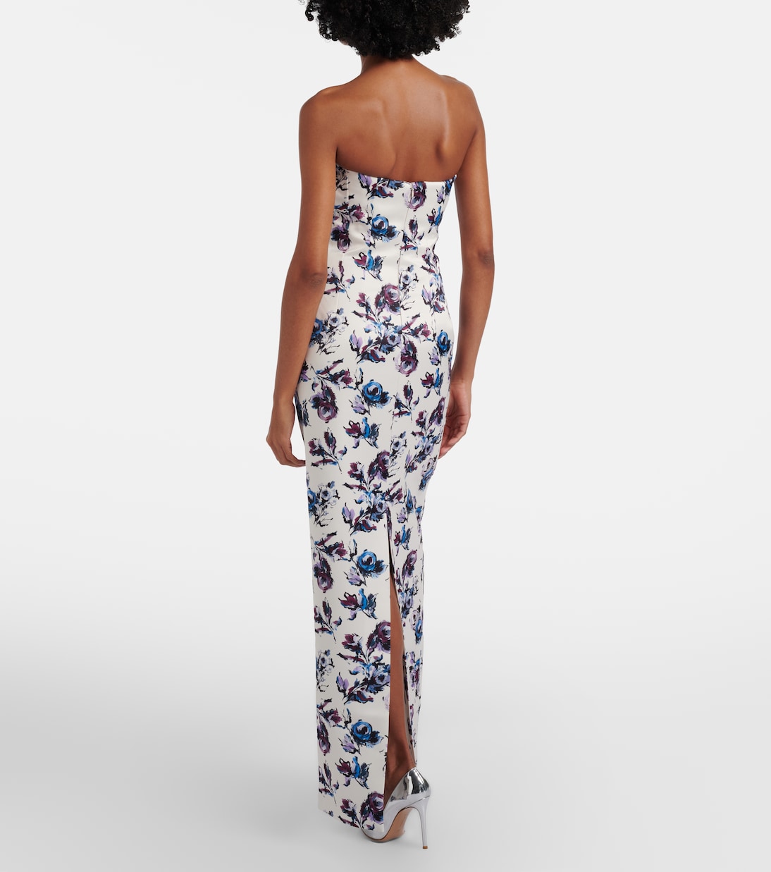 Laelia floral bustier gown | Emilia Wickstead
