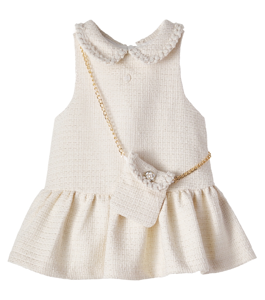 Bébé – Robe en tweed de coton mélangé | Patachou