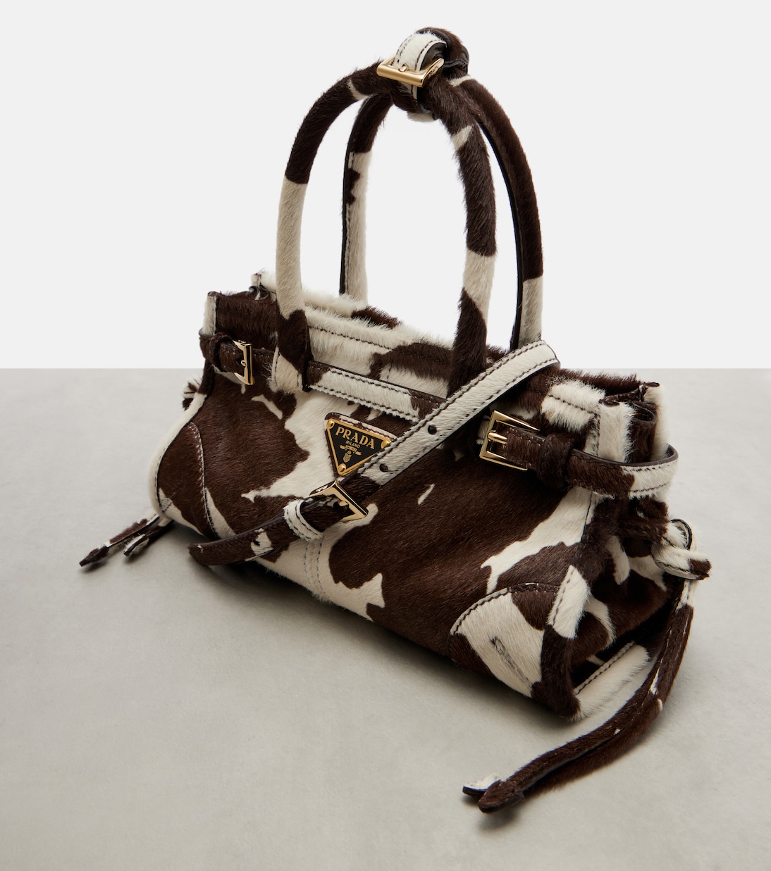 Henkeltasche Prada Bonnie Mini aus Kalbshaar | Prada