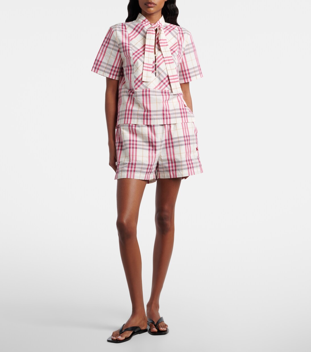 EKD Burberry Check cotton shorts | Burberry