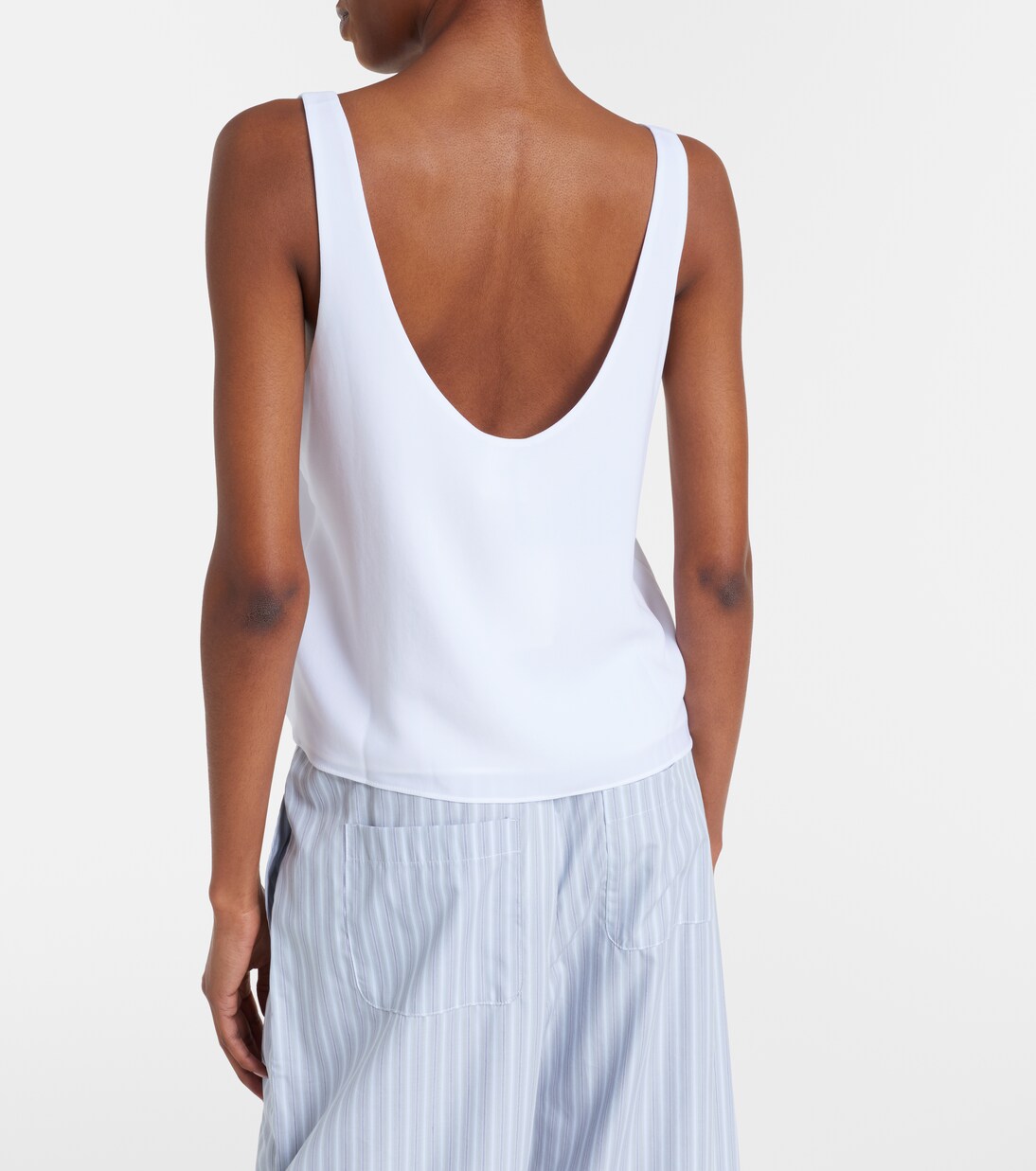 Ari crêpe tank top | Leset