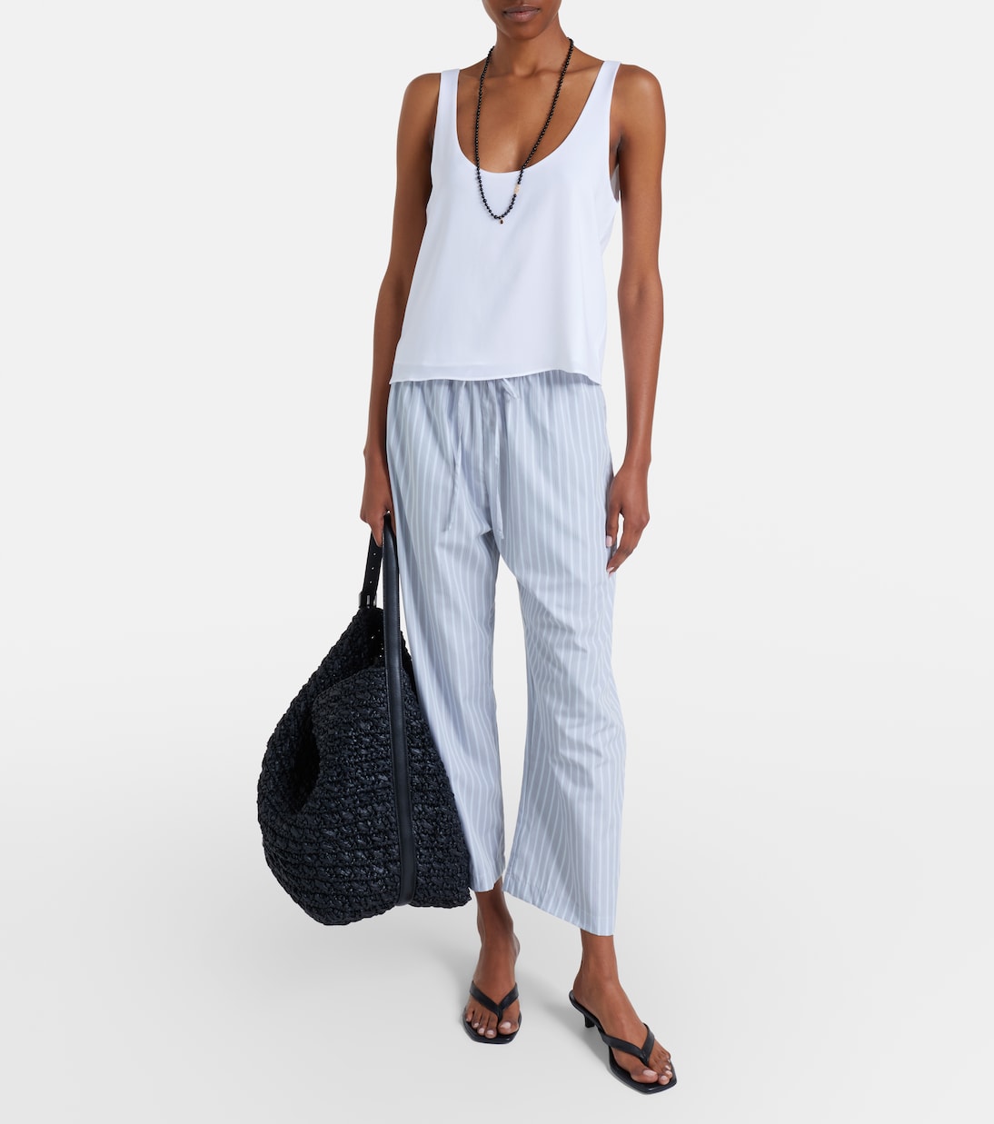 Ari crêpe tank top | Leset
