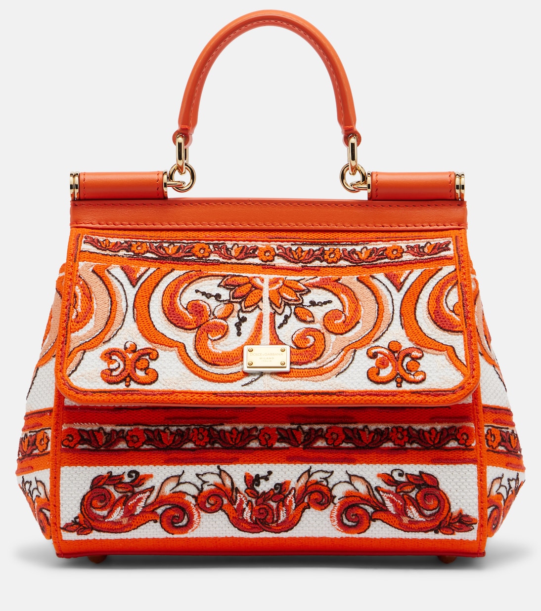 Sac à main Sicily Medium à broderie | Dolce&Gabbana