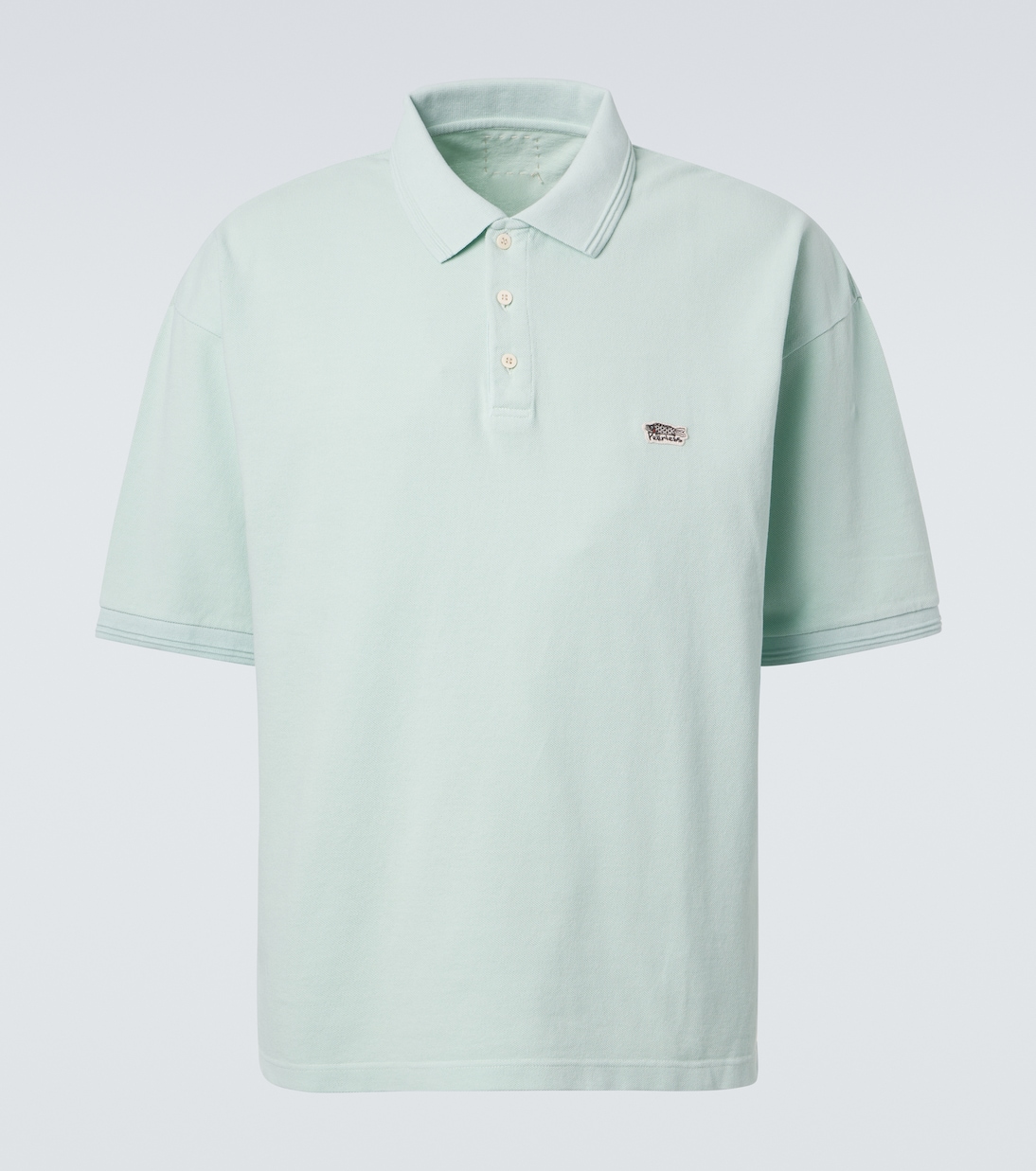 Mondo Weller cotton piqué polo shirt | Visvim