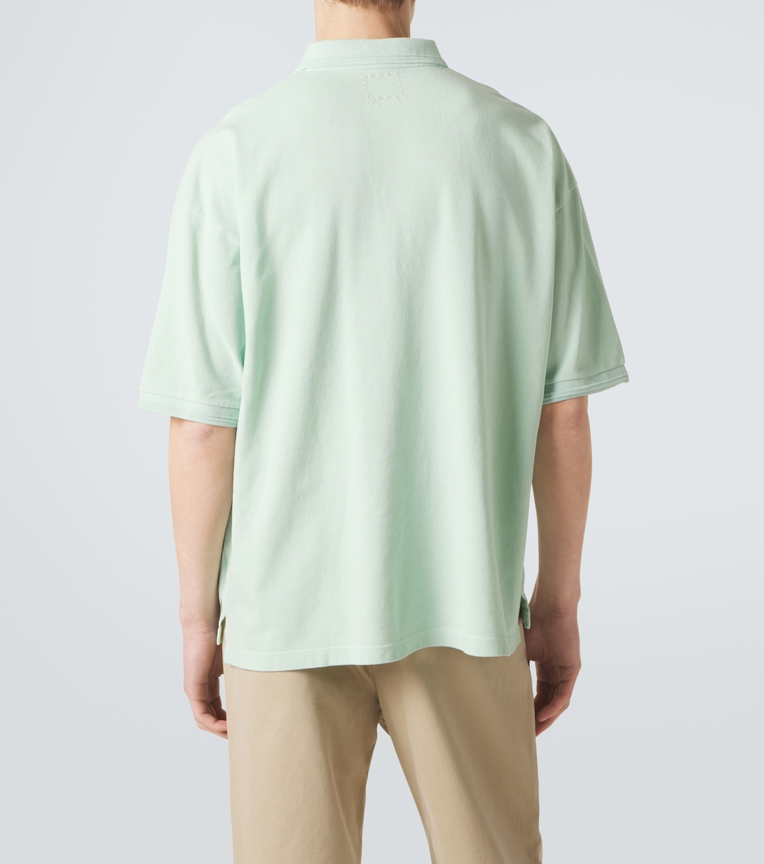 Mondo Weller cotton piqué polo shirt | Visvim