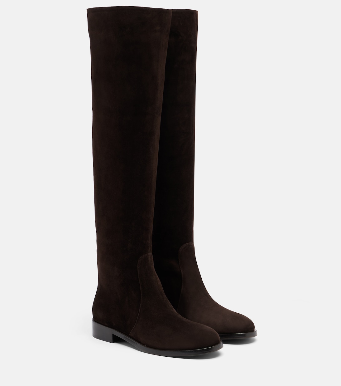 Zayne suede knee-high boots | Gianvito Rossi