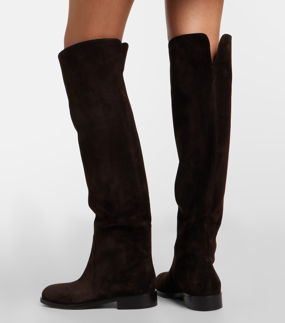 Zayne suede knee-high boots | Gianvito Rossi