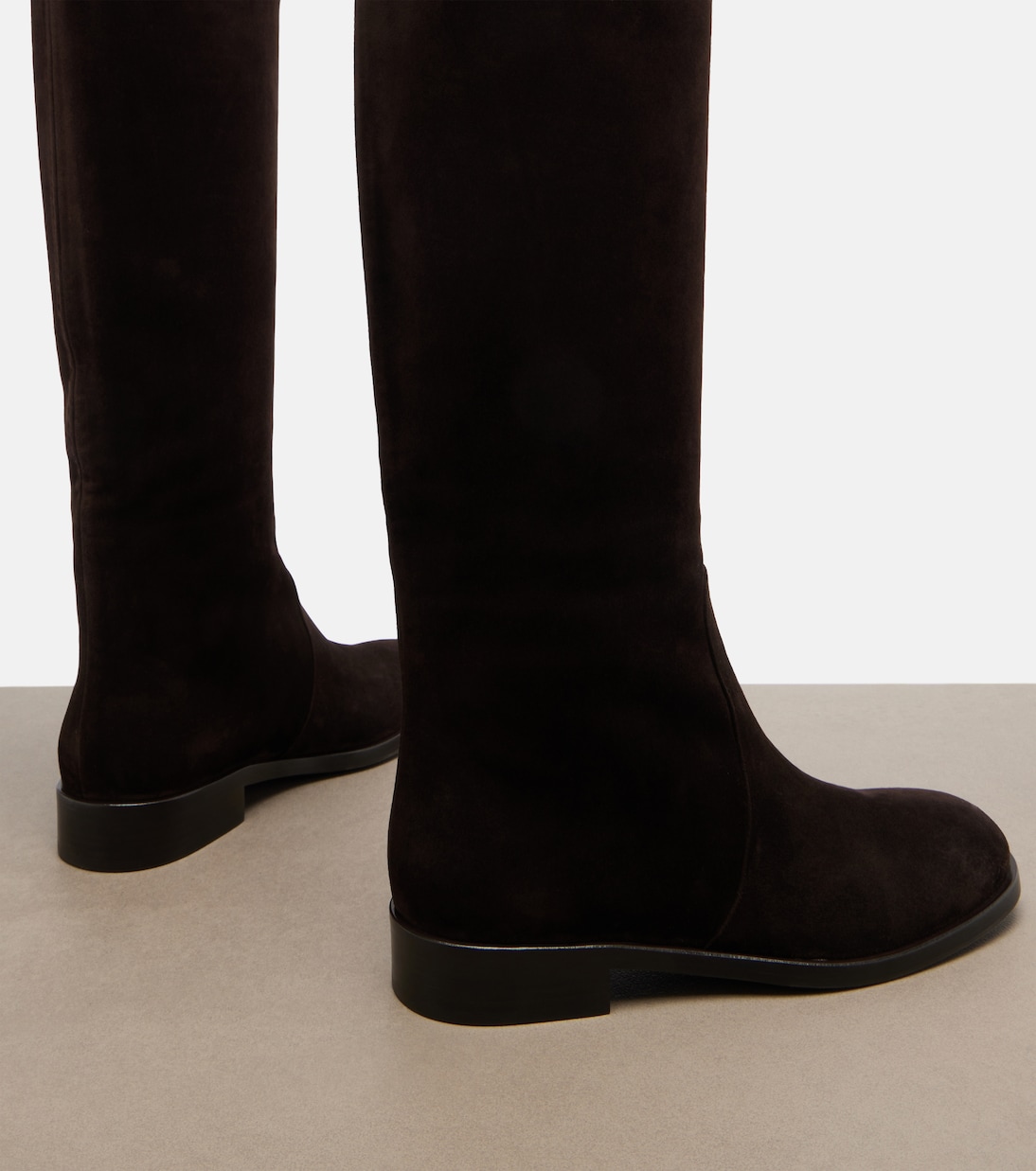 Zayne suede knee-high boots | Gianvito Rossi