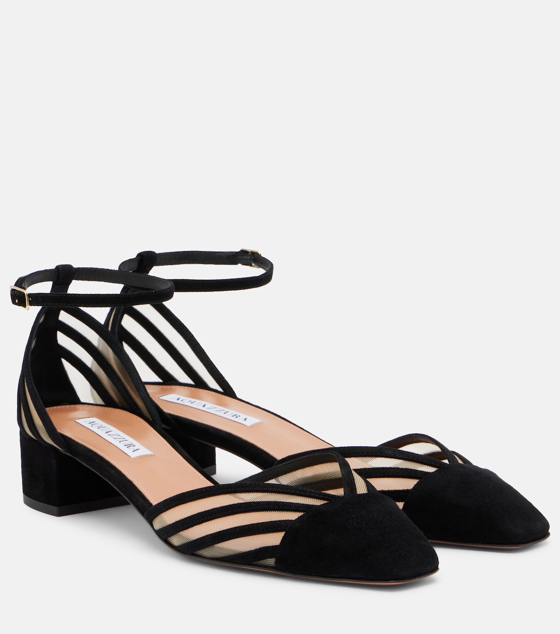 Escarpins Alana en daim | Aquazzura