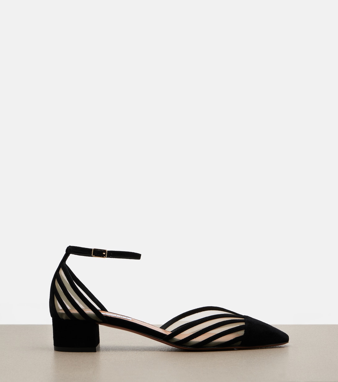Escarpins Alana en daim | Aquazzura