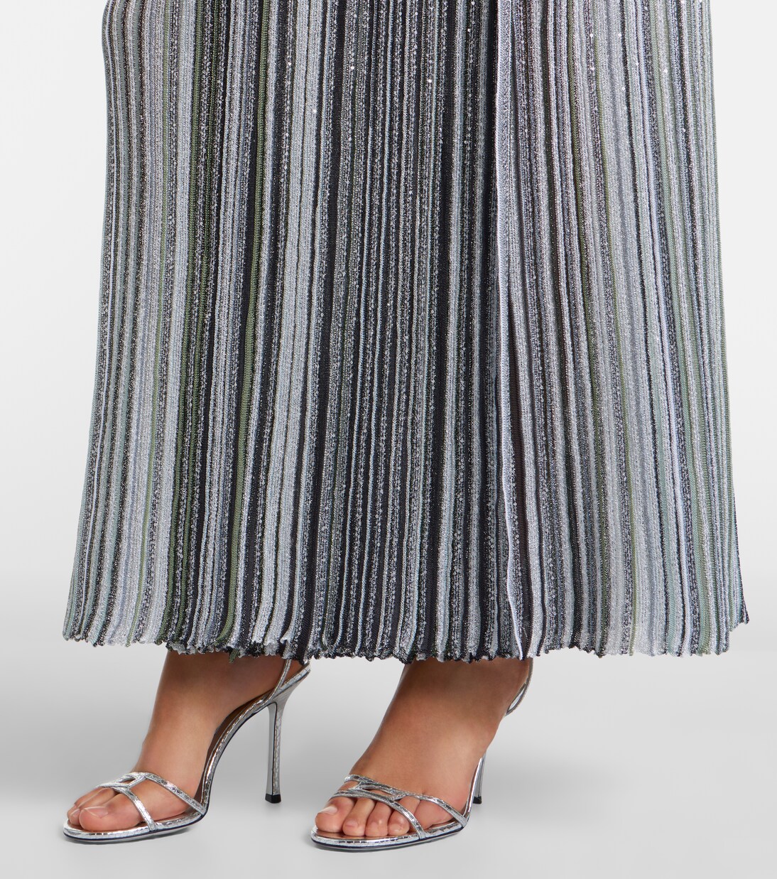 Midikleid aus Lamé | Missoni