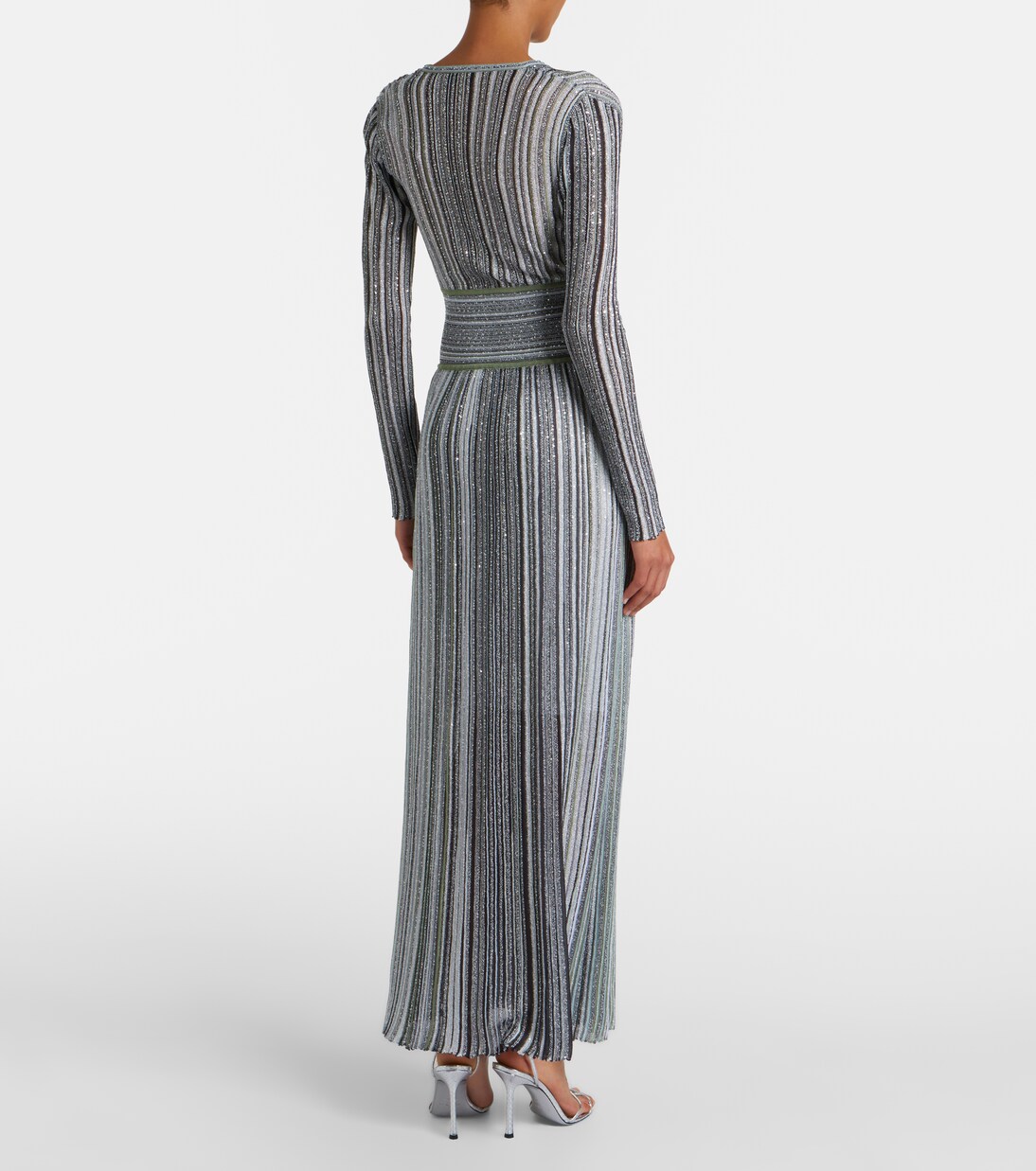 Midikleid aus Lamé | Missoni