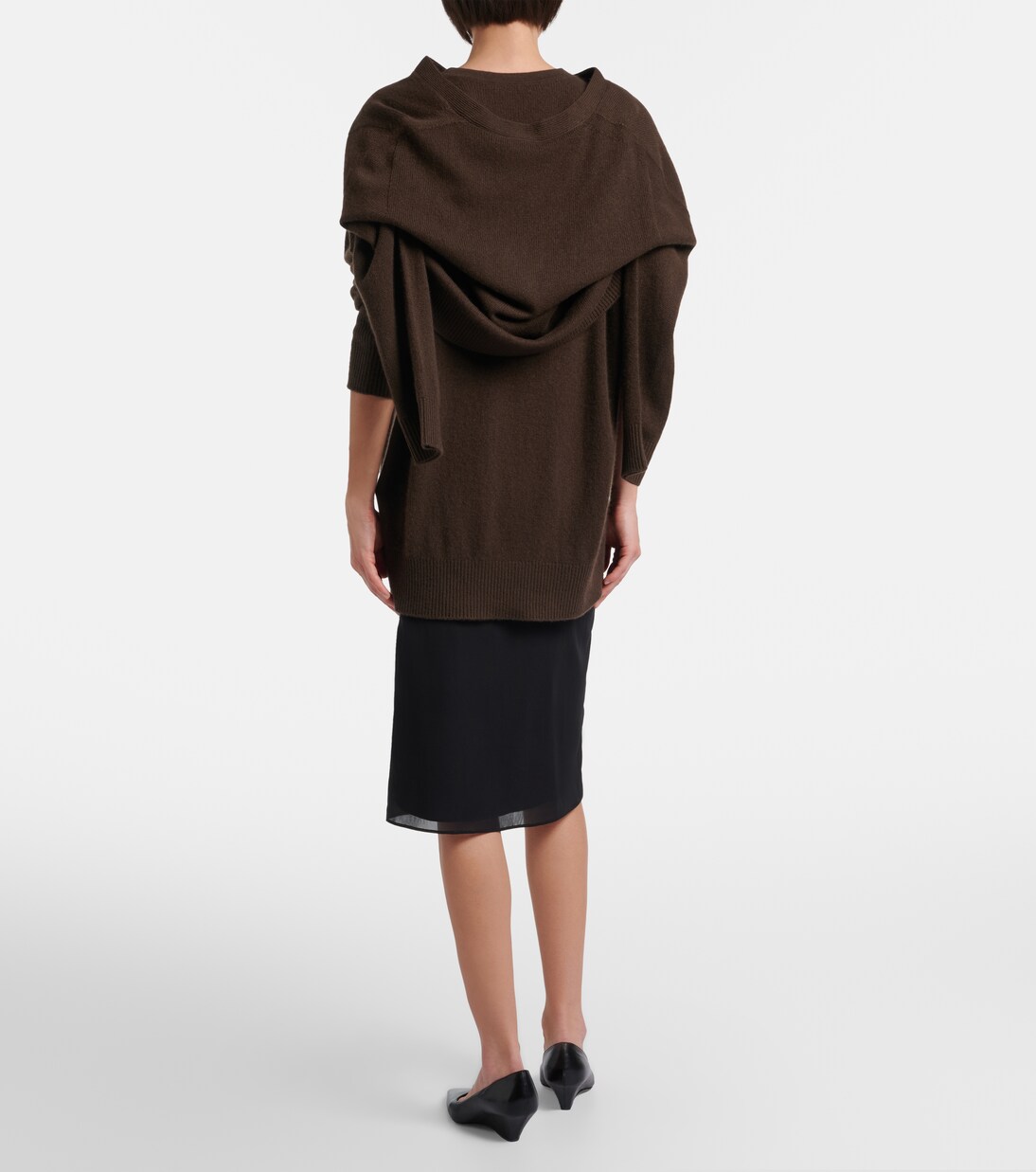 Ivera silk-blend chiffon slip skirt | The Row