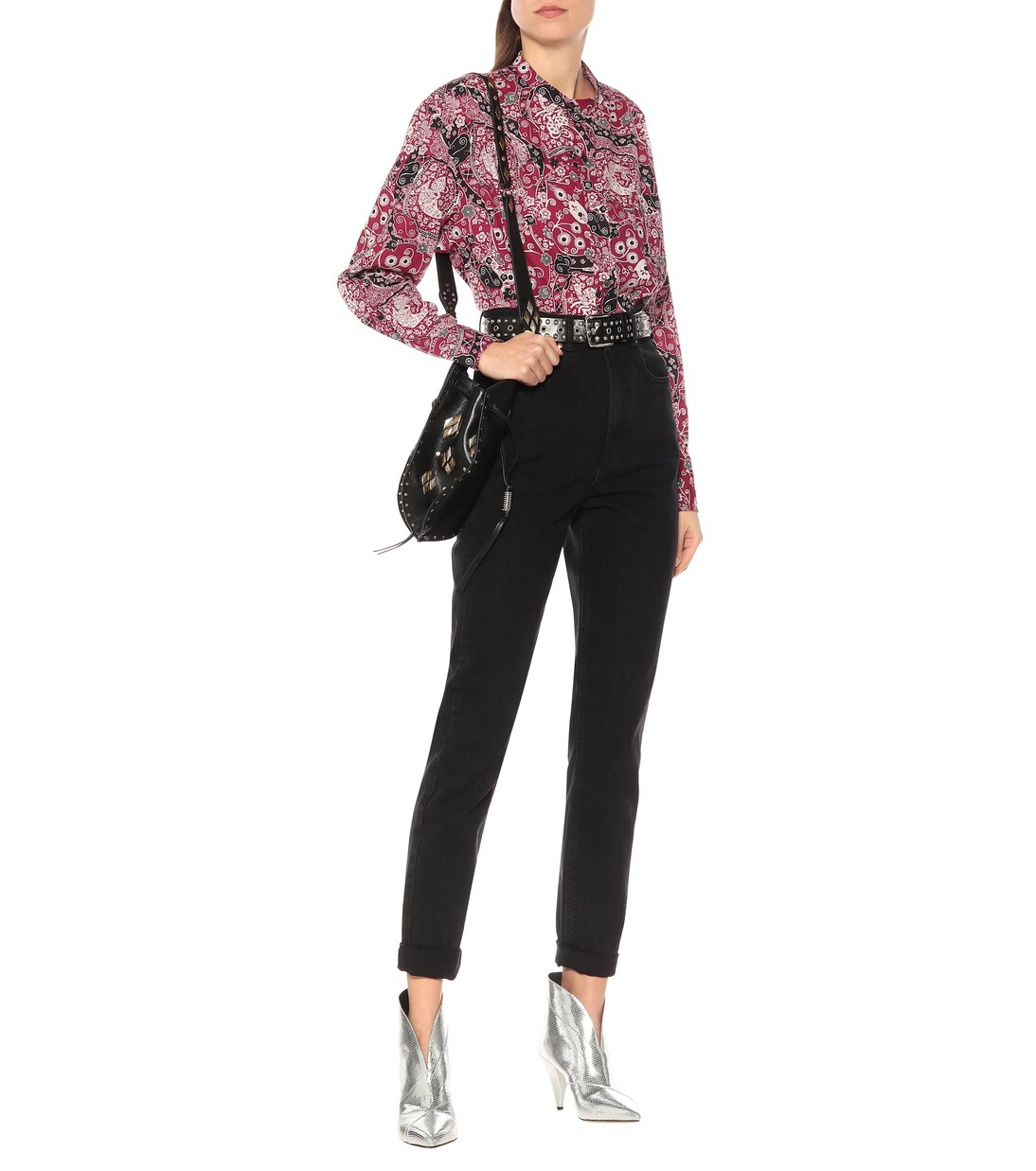 Chemise Mexika imprimée en coton | Marant Etoile