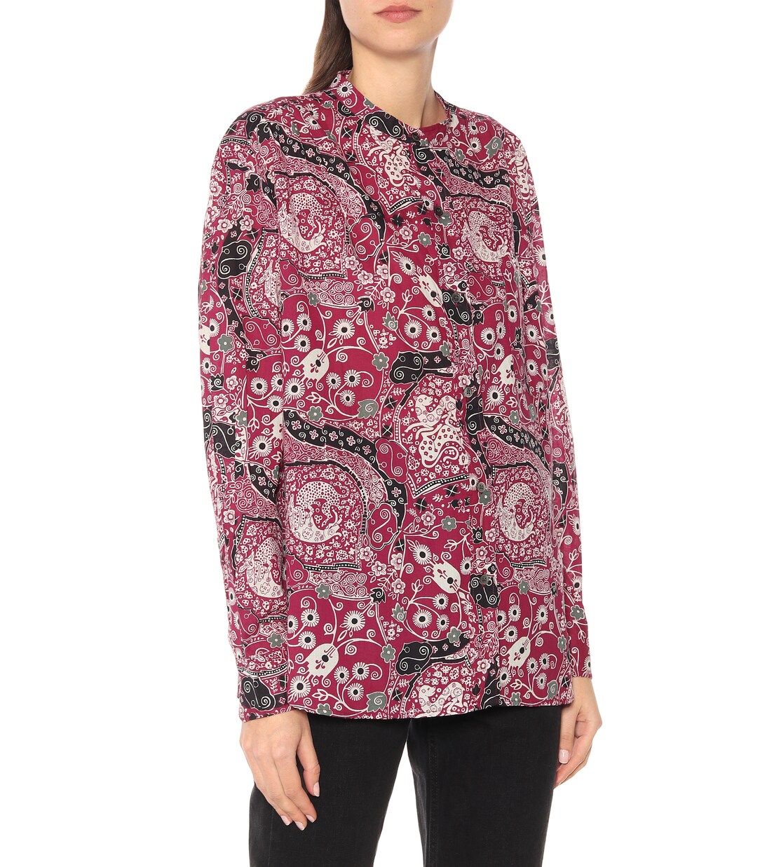 Chemise Mexika imprimée en coton | Marant Etoile