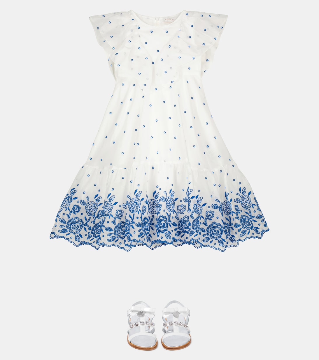 Robe imprimée en coton | Monnalisa