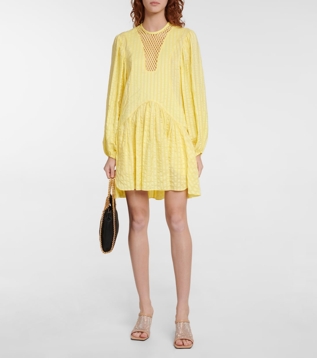 Miniabito in seersucker | Stella McCartney