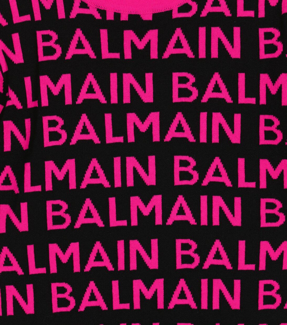 Robe en coton à logo | Balmain Kids