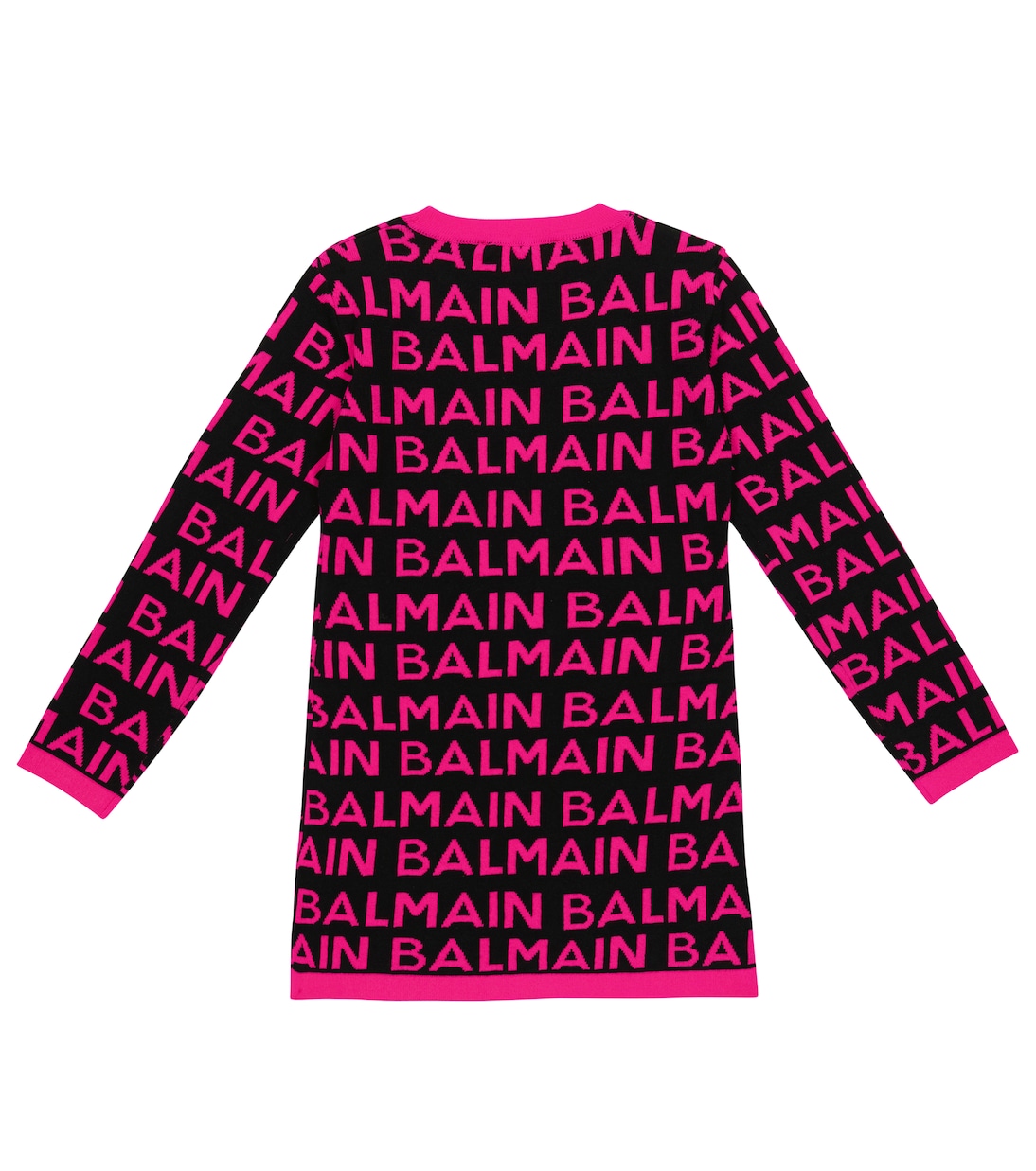Robe en coton à logo | Balmain Kids