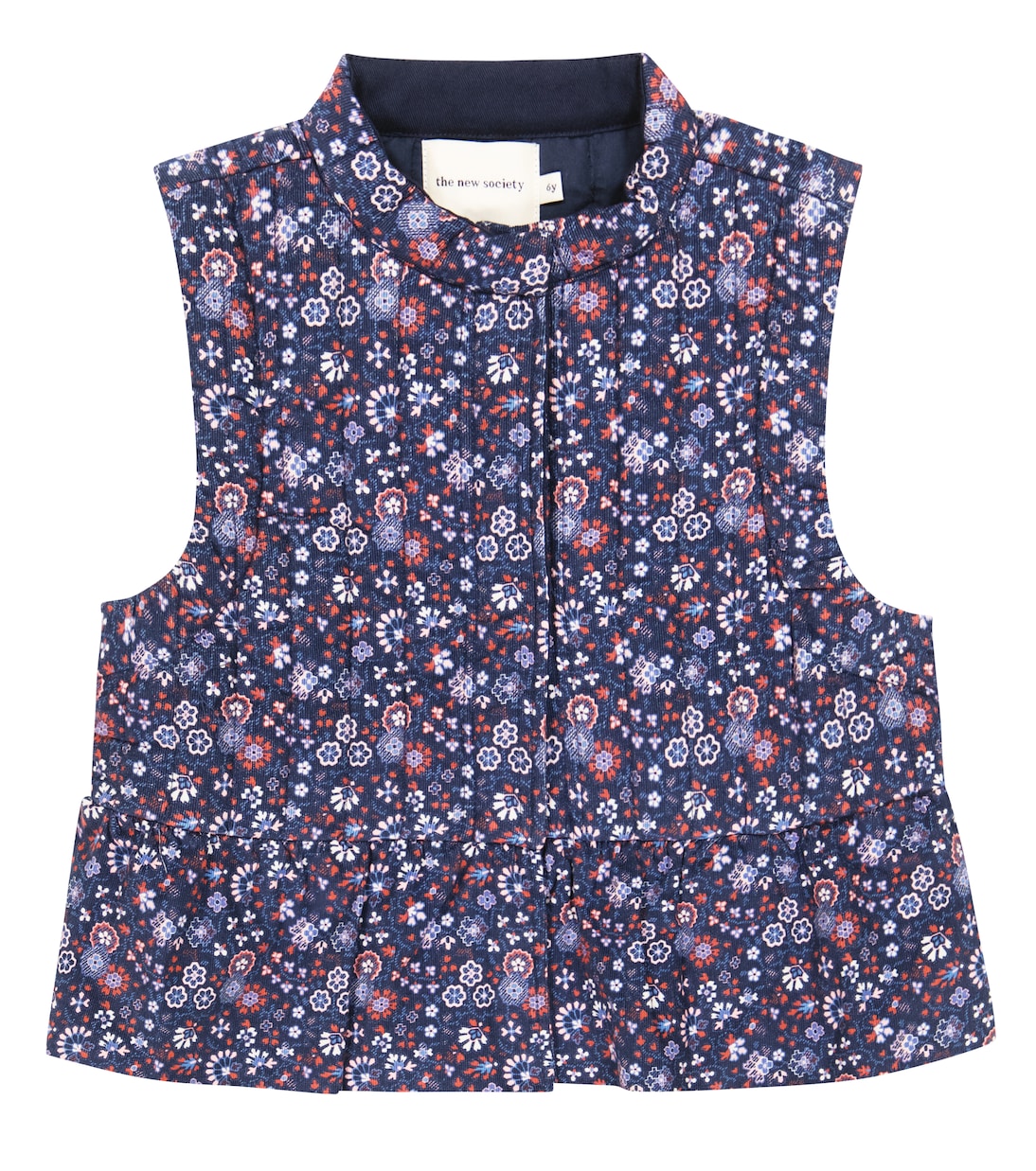 Felicity floral cotton vest | The New Society