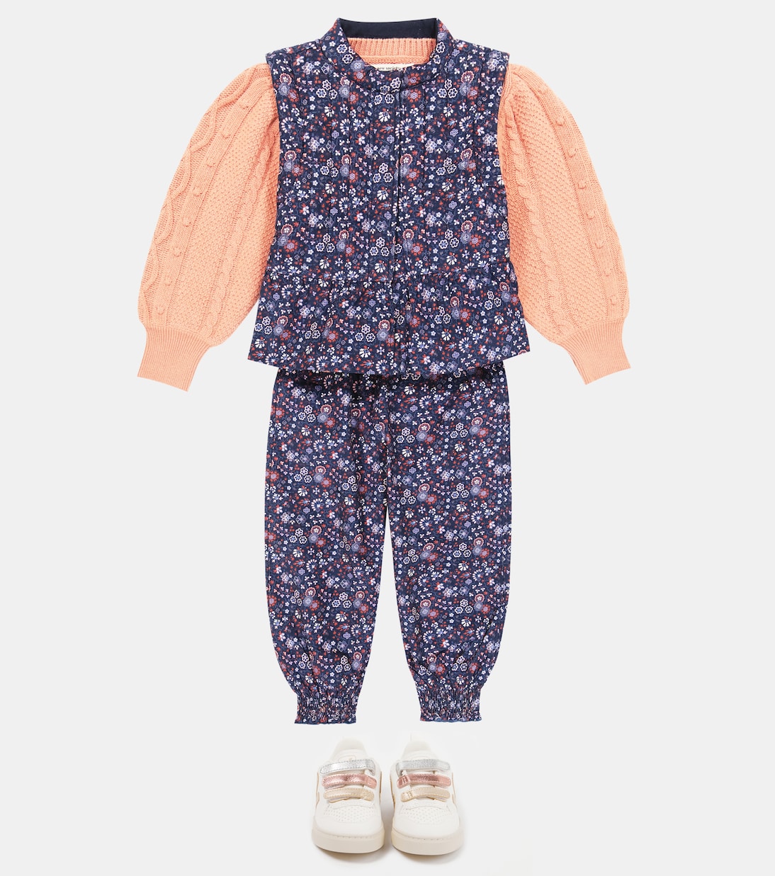 Felicity floral cotton vest | The New Society