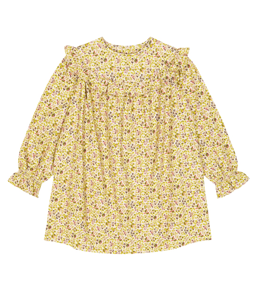 Robe Bevika en coton à fleurs | Bonpoint