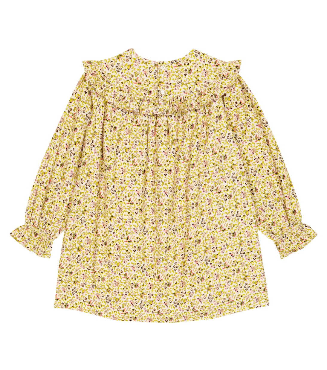 Robe Bevika en coton à fleurs | Bonpoint