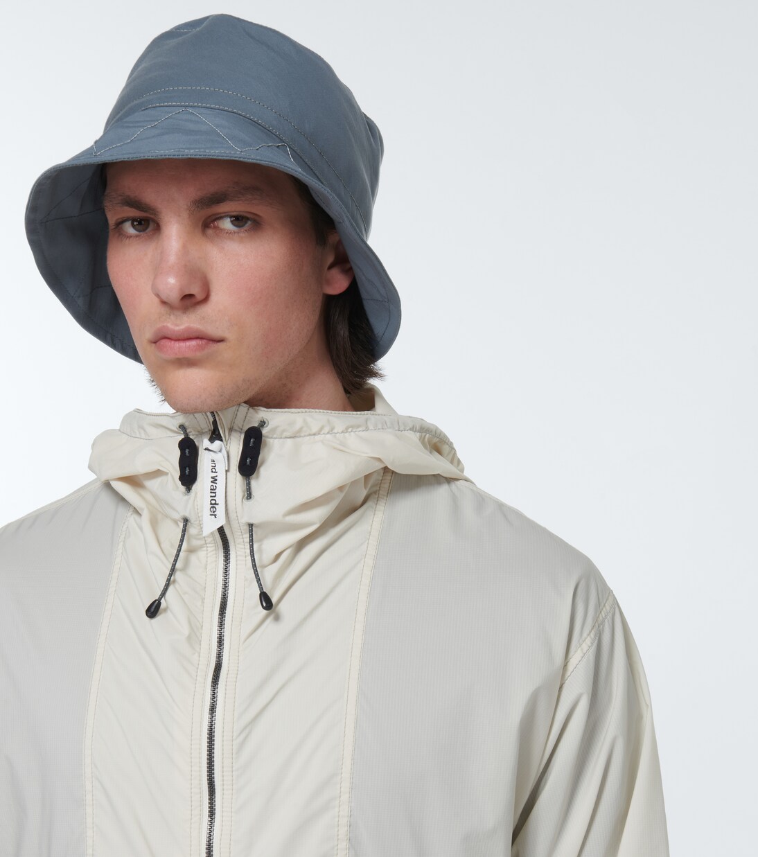 60/40 cotton-blend bucket hat | And Wander