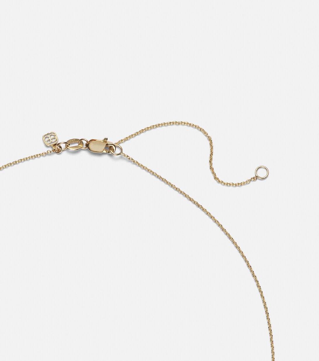 Halskette Evil Eye aus 14kt Gelbgold (585/1000) mit Emaille und Edelsteinen | Sydney Evan