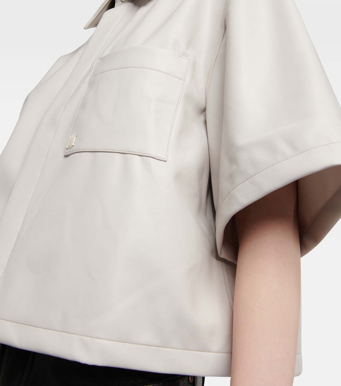 Cropped-Hemdjacke | Amiri