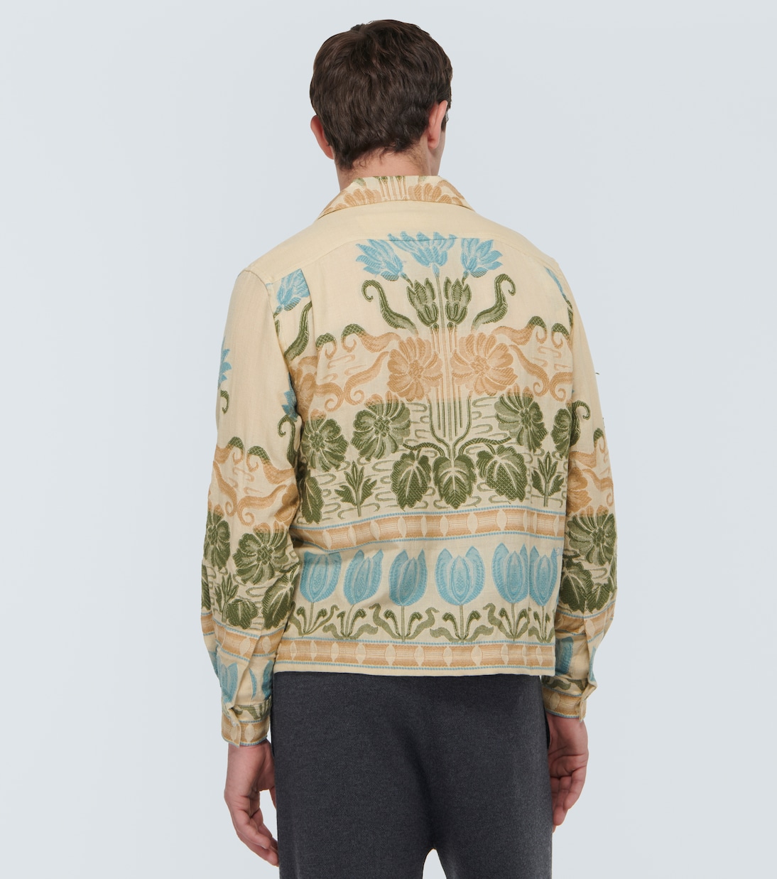 Bedrucktes Hemd Tulipa aus Baumwolle | Bode