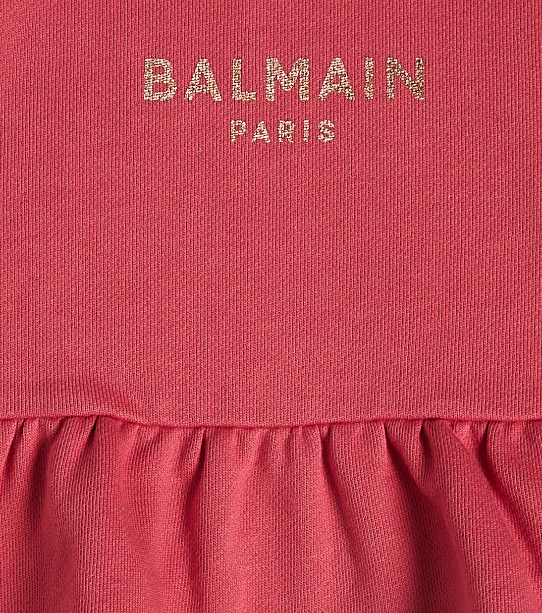 Baby logo cotton-blend sweatshirt | Balmain Kids