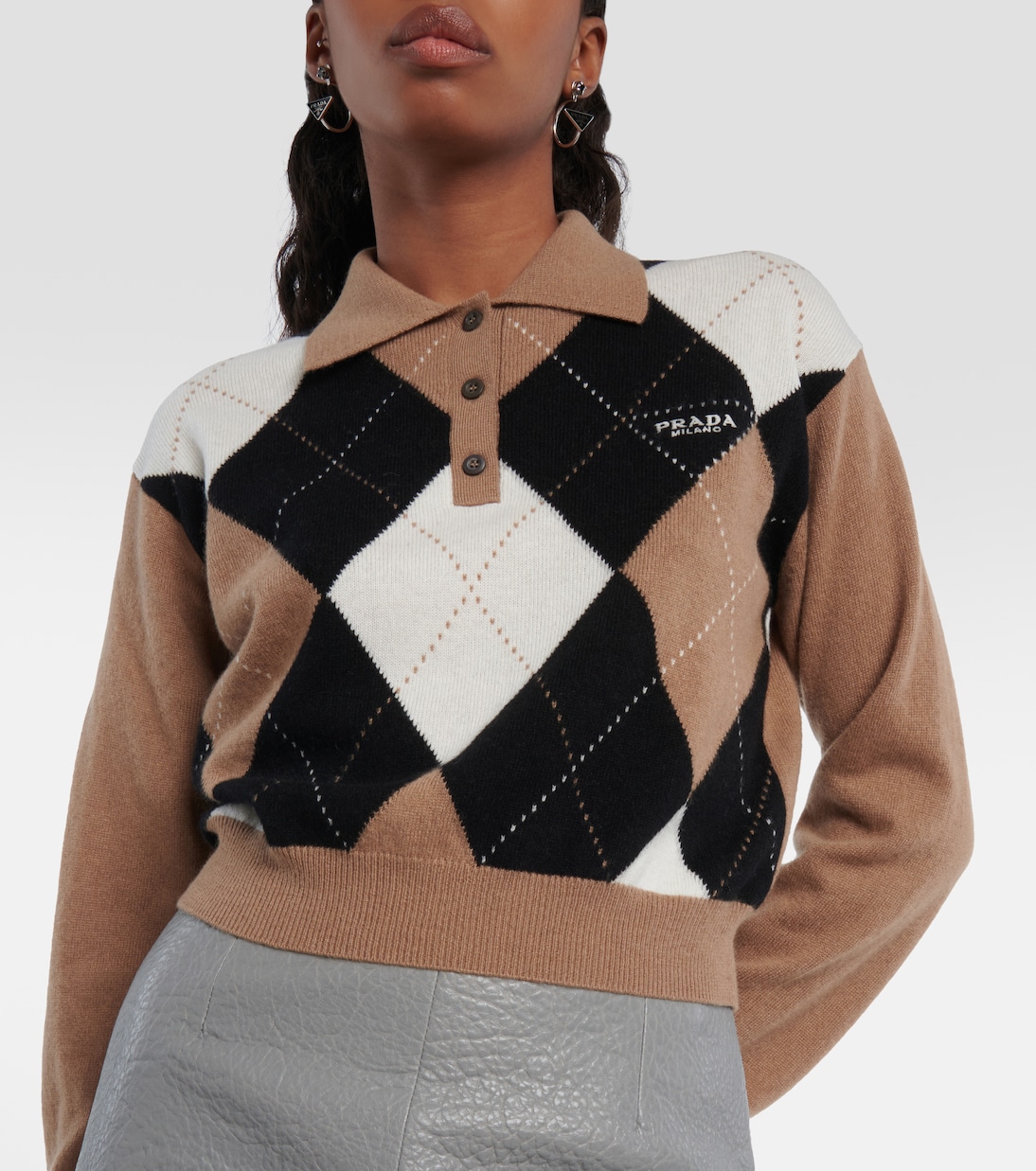 Polopullover aus Kaschmir | Prada