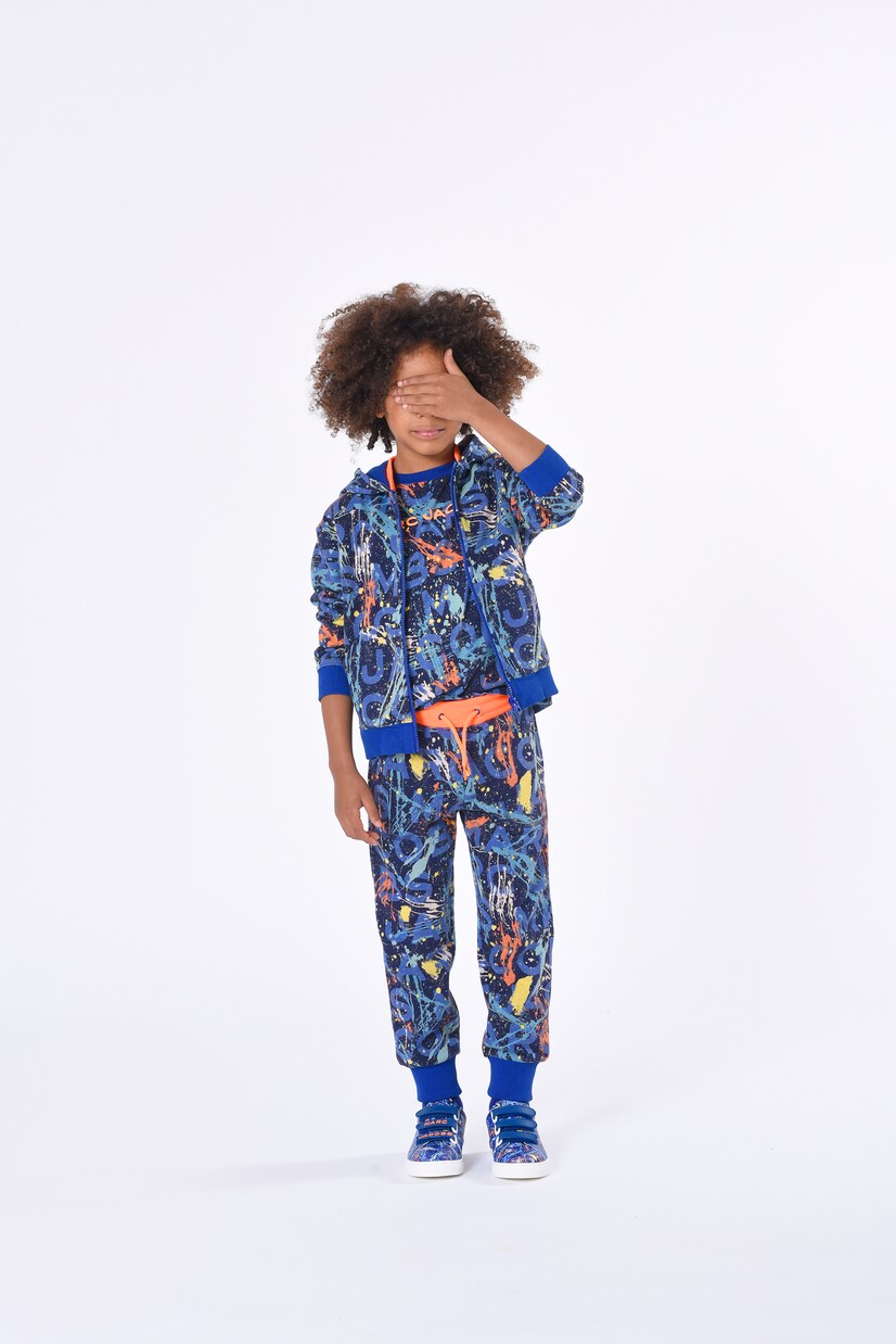 Printed cotton blend sweatpants | Marc Jacobs Kids