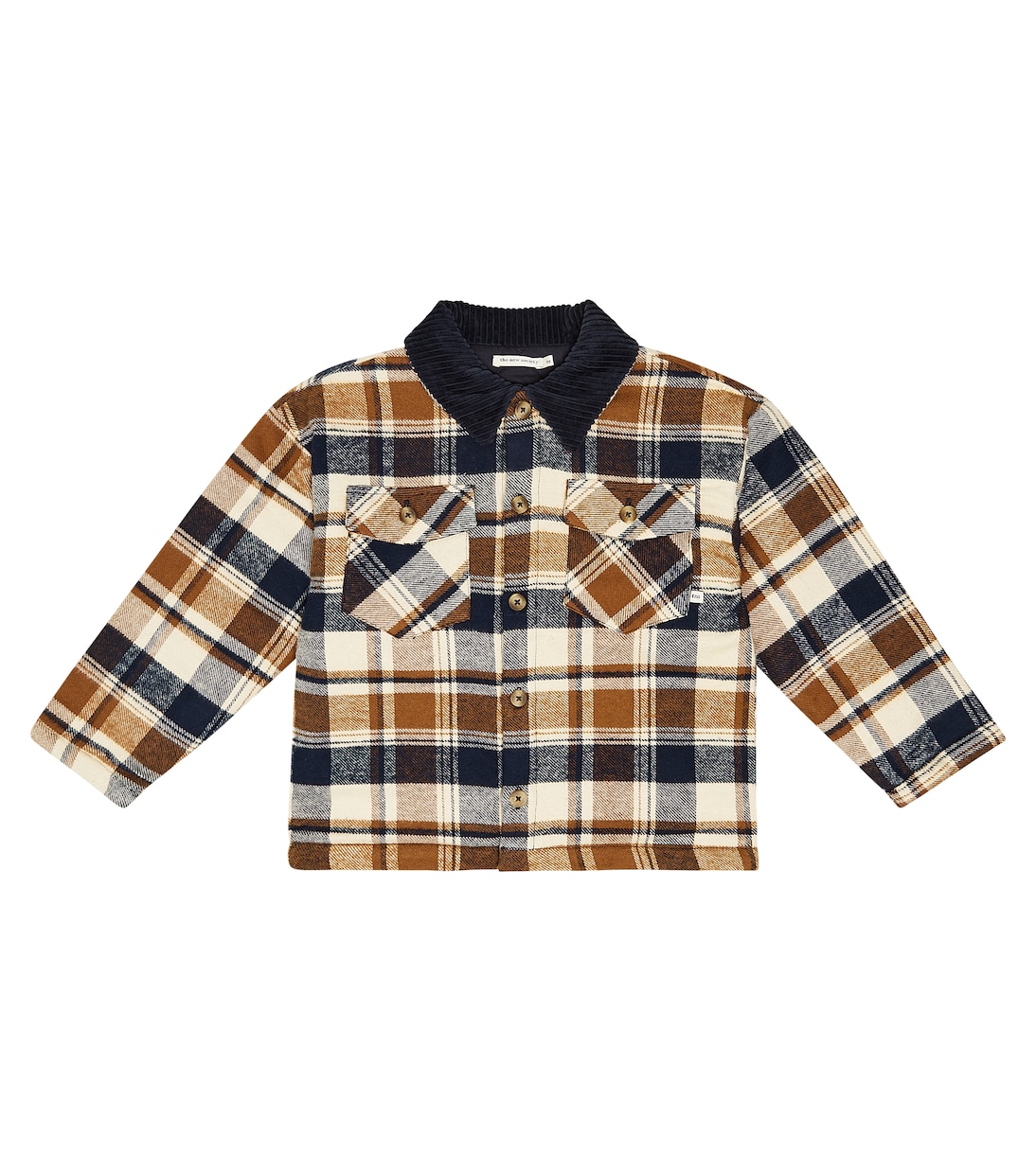 Thomas checked cotton overshirt | The New Society